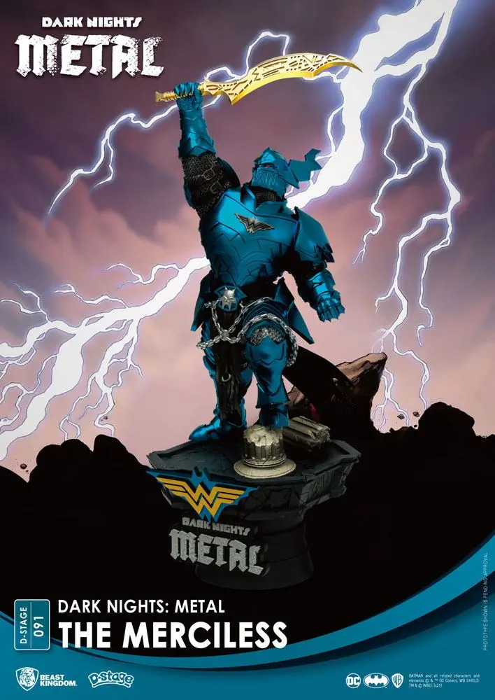 DC Comics D-Stage PVC Diorama Dark Nights: Metal The Merciless 16 cm product photo