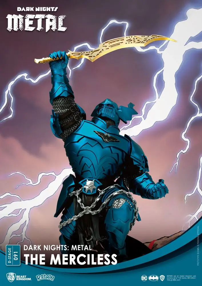 DC Comics D-Stage PVC Diorama Dark Nights: Metal The Merciless 16 cm product photo