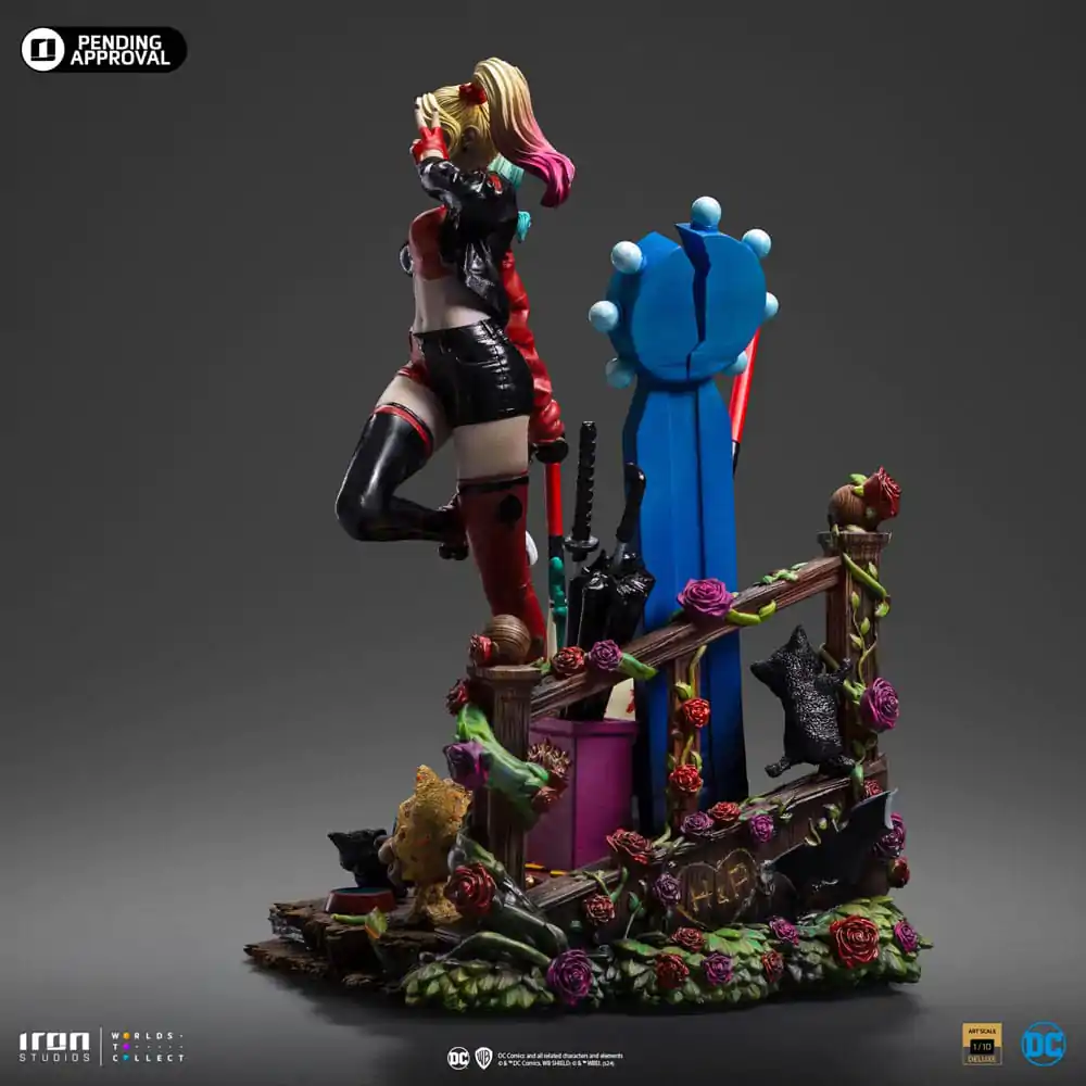 DC Comics Deluxe Art Scale Statue 1/10 Harley Quinn (Gotham City Sirens) 22 cm product photo