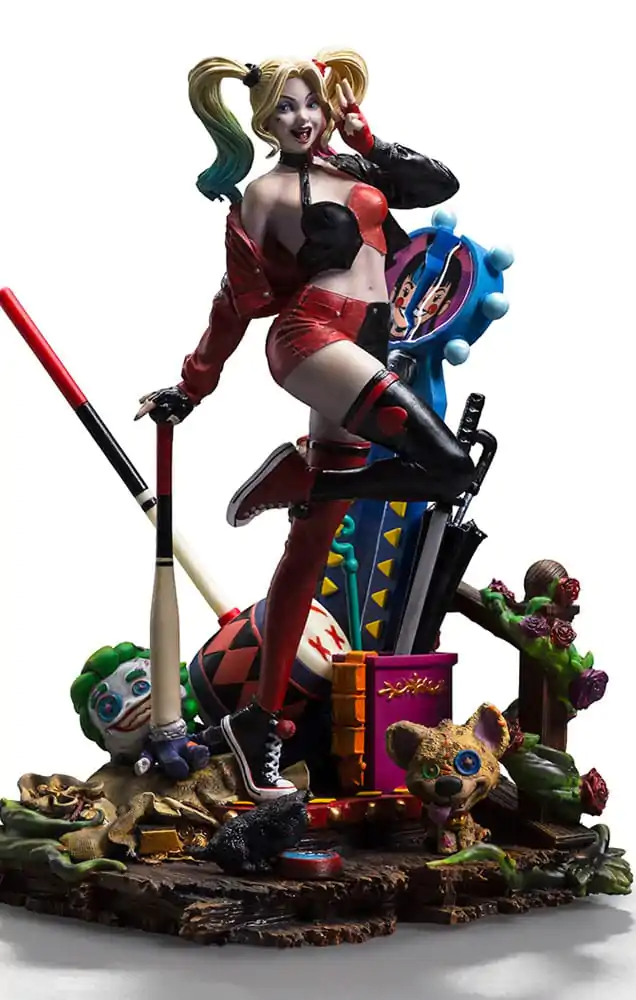 DC Comics Deluxe Art Scale Statue 1/10 Harley Quinn (Gotham City Sirens) 22 cm termékfotó