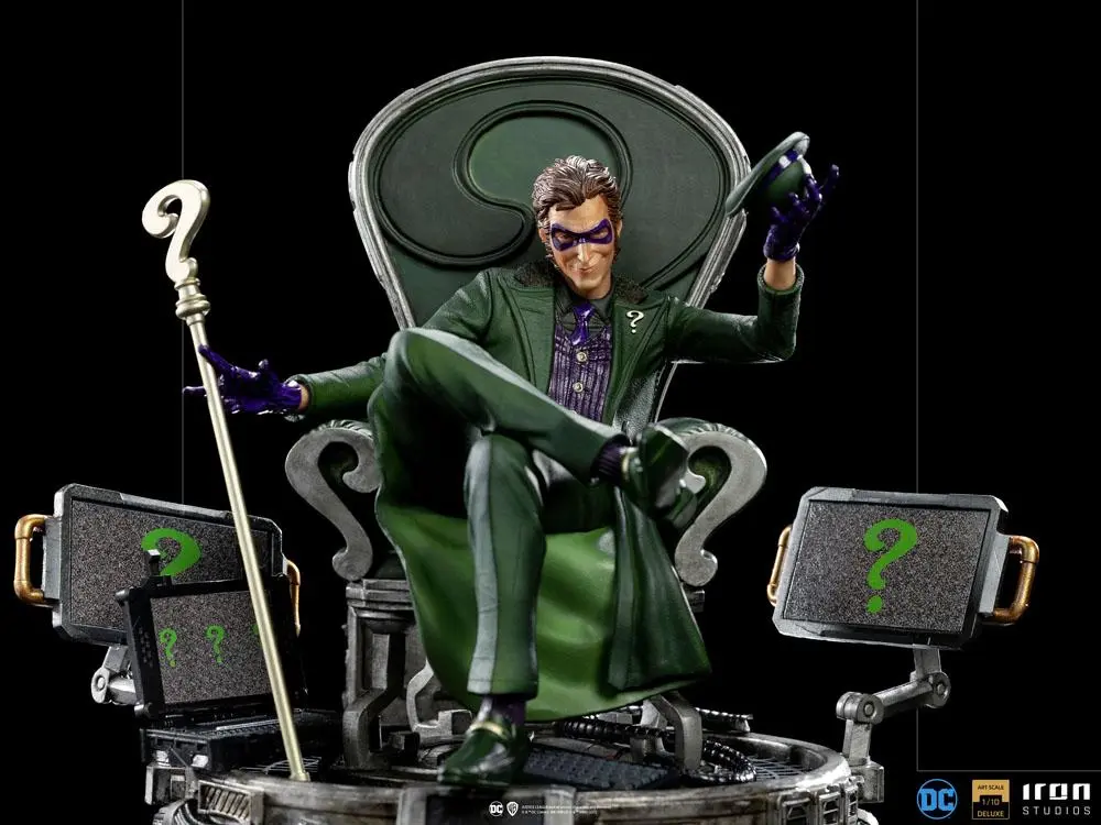 DC Comics Deluxe Art Scale Statue 1/10 The Riddler 24 cm product photo