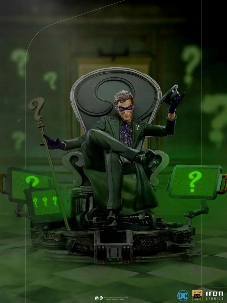 DC Comics Deluxe Art Scale Statue 1/10 The Riddler 24 cm product photo