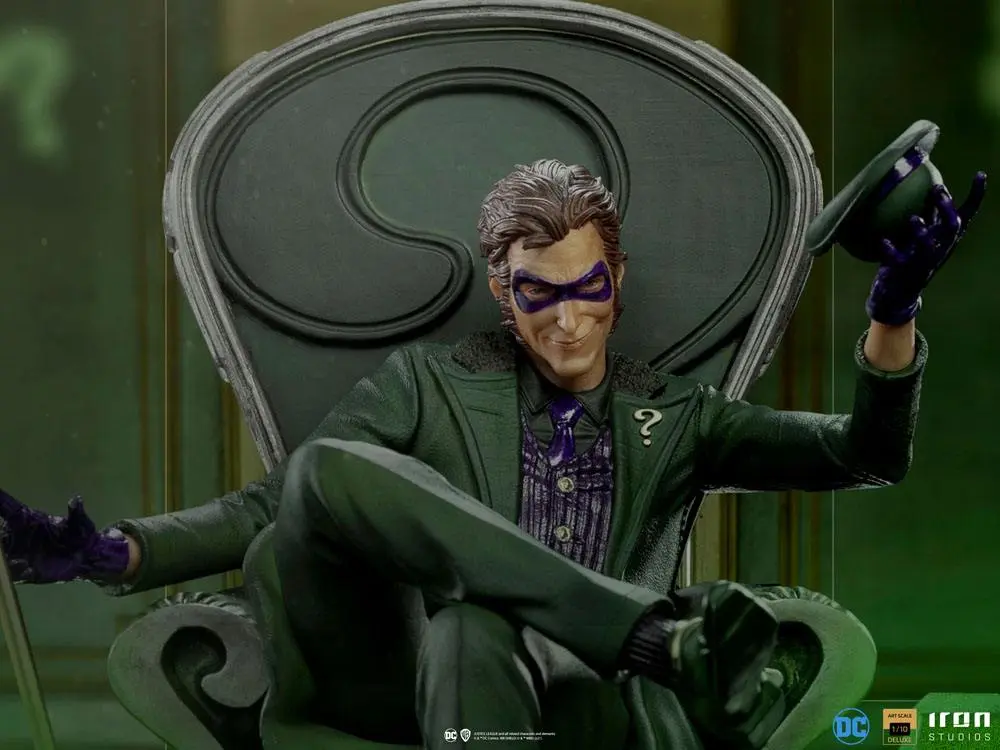DC Comics Deluxe Art Scale Statue 1/10 The Riddler 24 cm product photo