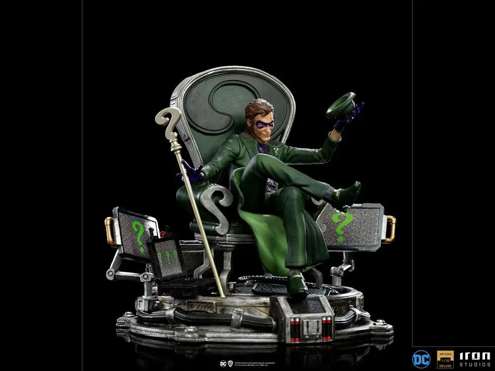 DC Comics Deluxe Art Scale Statue 1/10 The Riddler 24 cm product photo