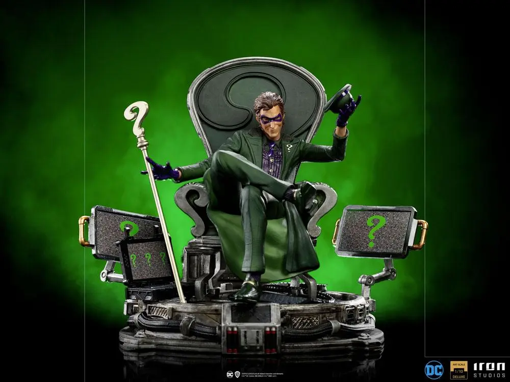 DC Comics Deluxe Art Scale Statue 1/10 The Riddler 24 cm product photo