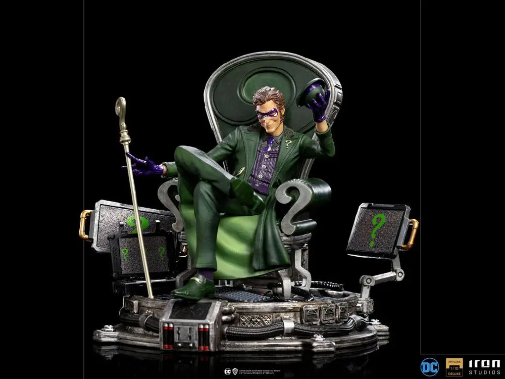 DC Comics Deluxe Art Scale Statue 1/10 The Riddler 24 cm product photo