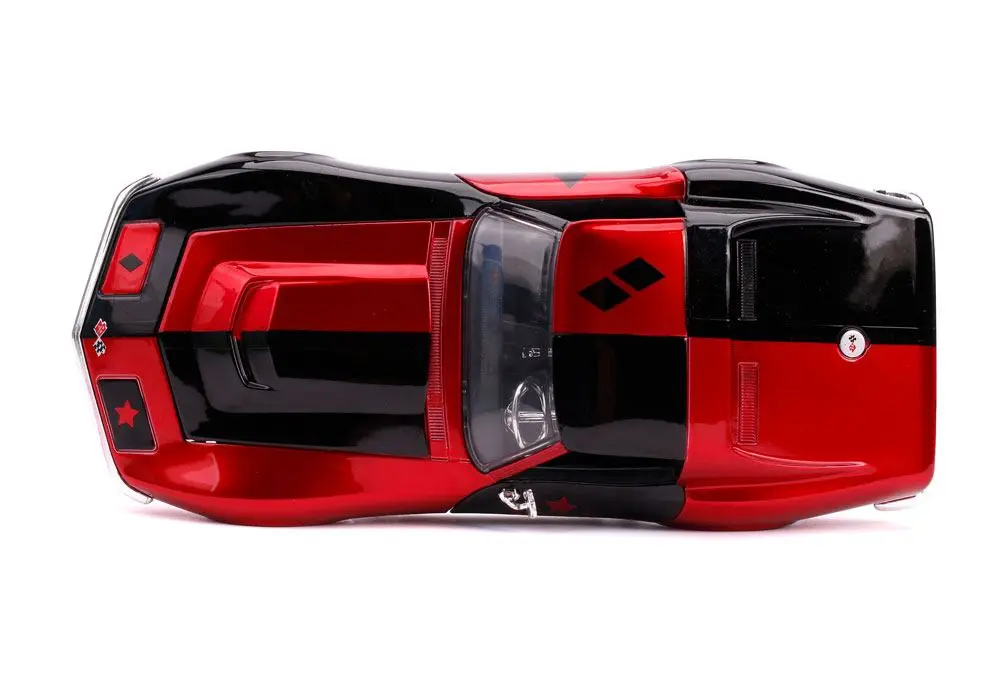 DC Comics Diecast Model 1/24 1969 Chevy Corvette Stingray with Figure product photo