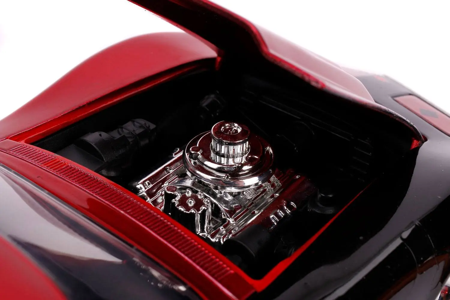 DC Comics Diecast Model 1/24 1969 Chevy Corvette Stingray with Figure product photo