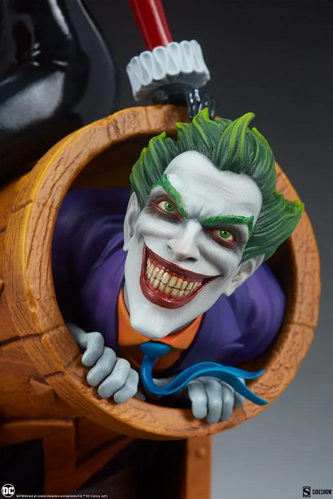 DC Comics Diorama Harley Quinn and The Joker 35 cm product photo
