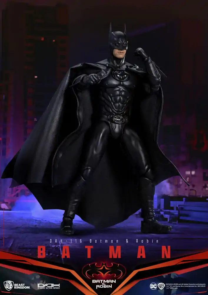 DC Comics Dynamic 8ction Heroes Action Figure 1/9 Batman (Batman & Robin) 21 cm termékfotó