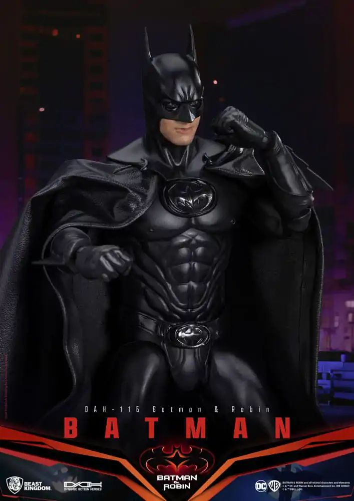 DC Comics Dynamic 8ction Heroes Action Figure 1/9 Batman (Batman & Robin) 21 cm termékfotó