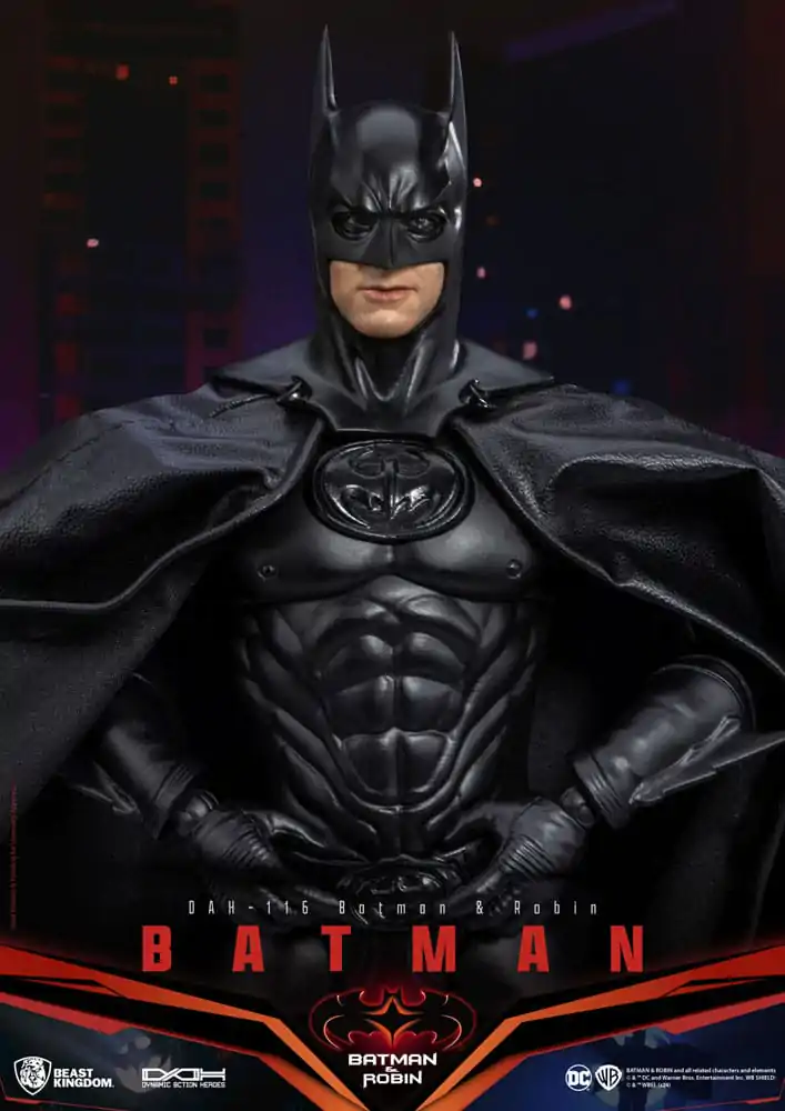 DC Comics Dynamic 8ction Heroes Action Figure 1/9 Batman (Batman & Robin) 21 cm termékfotó