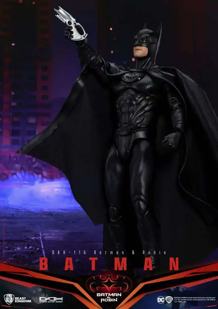 DC Comics Dynamic 8ction Heroes Action Figure 1/9 Batman (Batman & Robin) 21 cm termékfotó