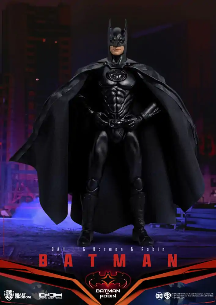 DC Comics Dynamic 8ction Heroes Action Figure 1/9 Batman (Batman & Robin) 21 cm termékfotó