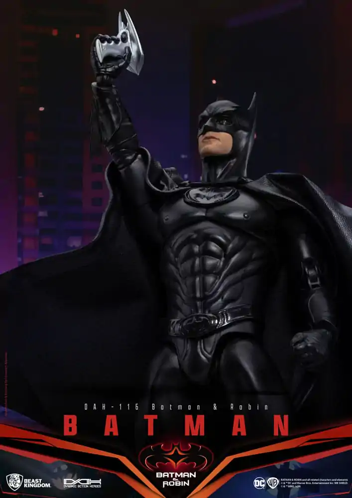 DC Comics Dynamic 8ction Heroes Action Figure 1/9 Batman (Batman & Robin) 21 cm termékfotó