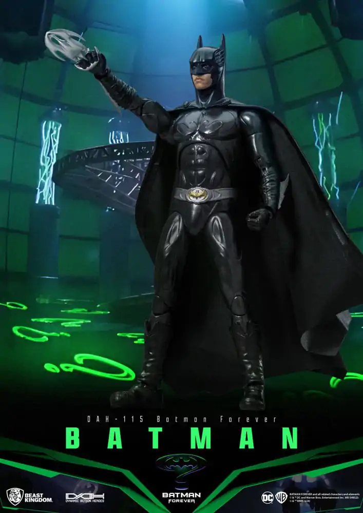 DC Comics Dynamic 8ction Heroes Action Figure 1/9 Batman (Batman Forever) 21 cm termékfotó