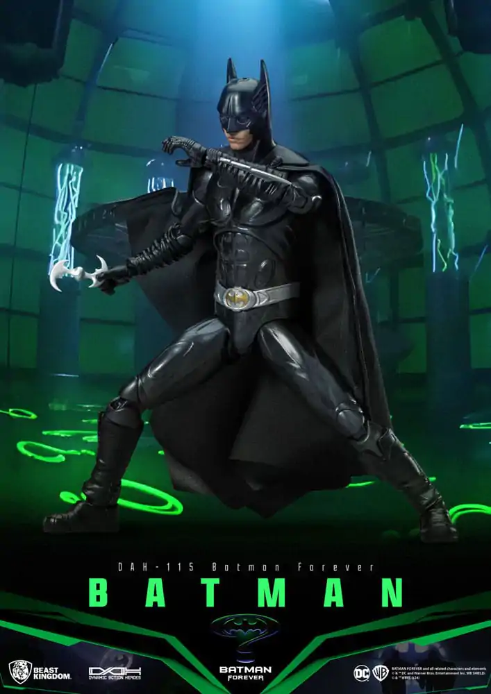 DC Comics Dynamic 8ction Heroes Action Figure 1/9 Batman (Batman Forever) 21 cm termékfotó