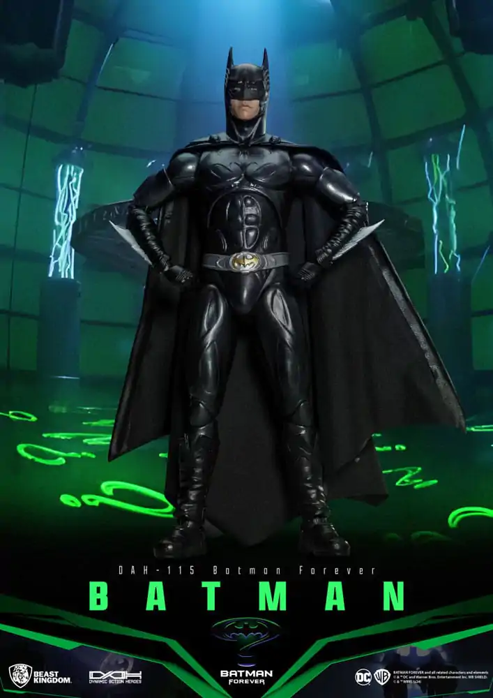 DC Comics Dynamic 8ction Heroes Action Figure 1/9 Batman (Batman Forever) 21 cm termékfotó