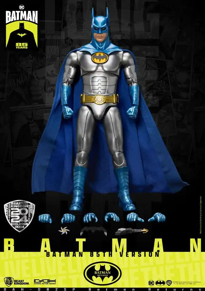 DC Comics Dynamic 8ction Heroes Action Figure 1/9 Batman Returns Batman 21 cm product photo