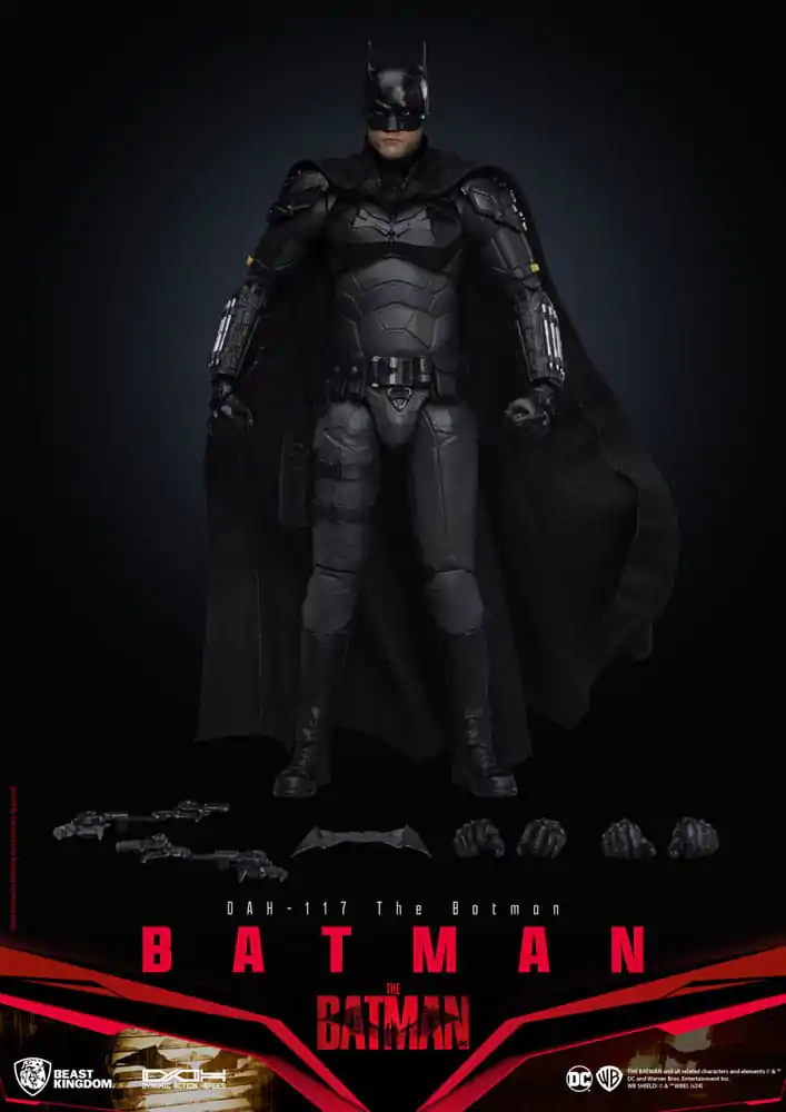 DC Comics Dynamic 8ction Heroes Action Figure 1/9 Batman (The Batman) 21 cm termékfotó