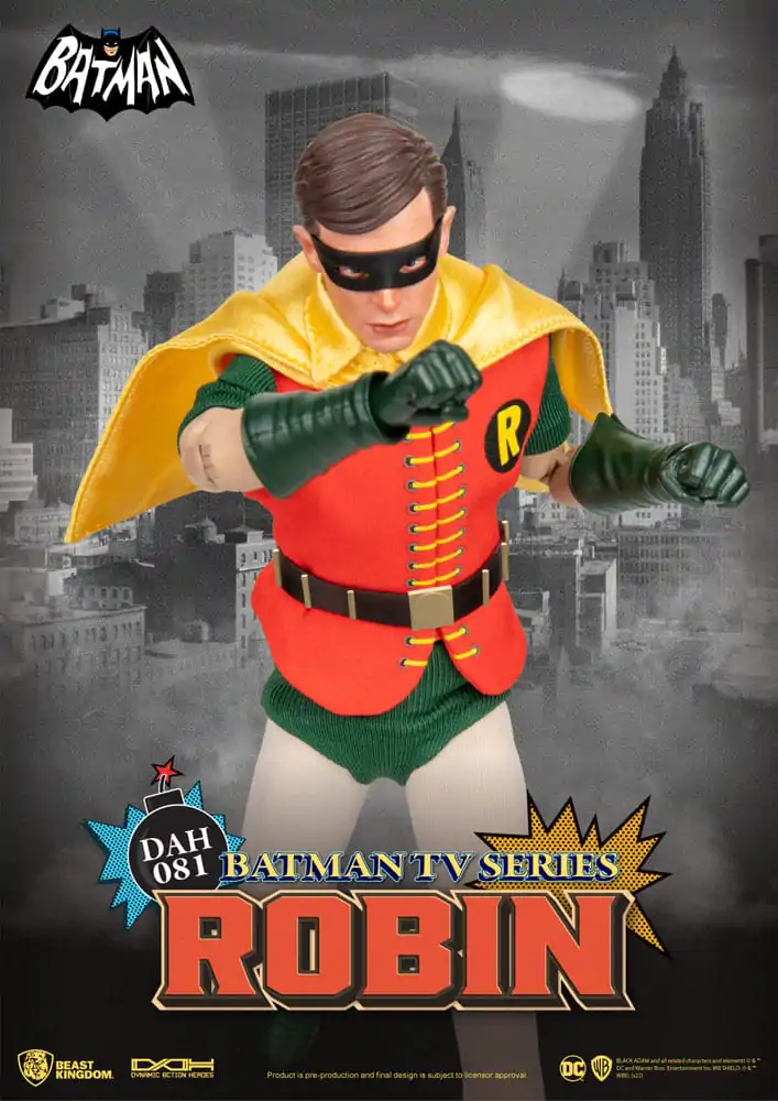 DC Comics Dynamic 8ction Heroes Action Figure 1/9 Batman TV Series Robin 24 cm product photo