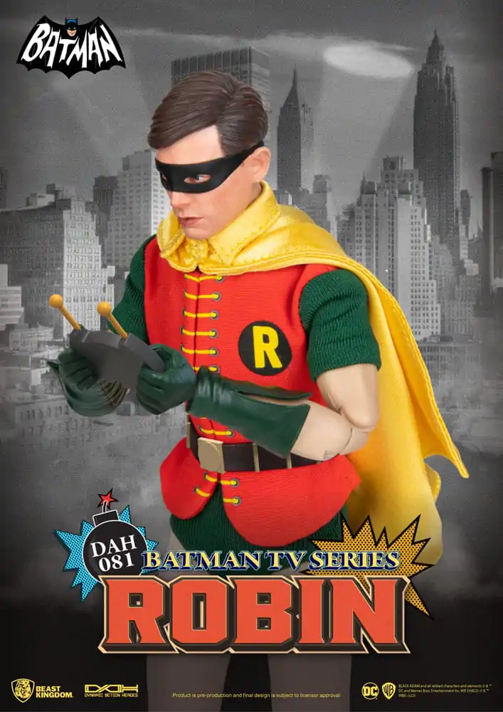 DC Comics Dynamic 8ction Heroes Action Figure 1/9 Batman TV Series Robin 24 cm product photo