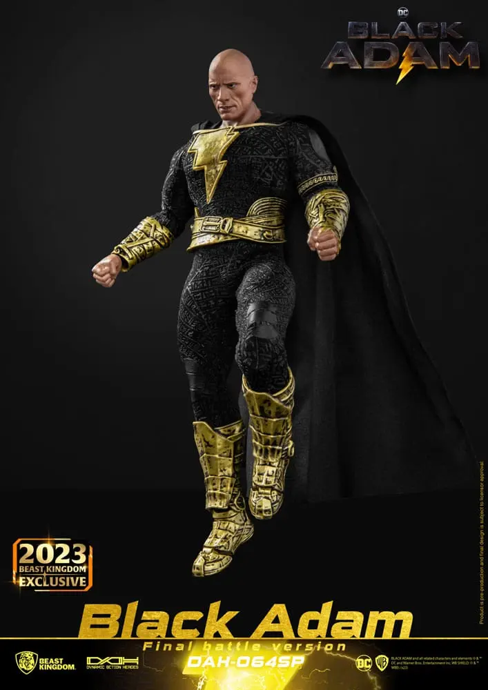 DC Comics Dynamic 8ction Heroes Action Figure 1/9 Black Adam Final Battle Version 18 cm product photo
