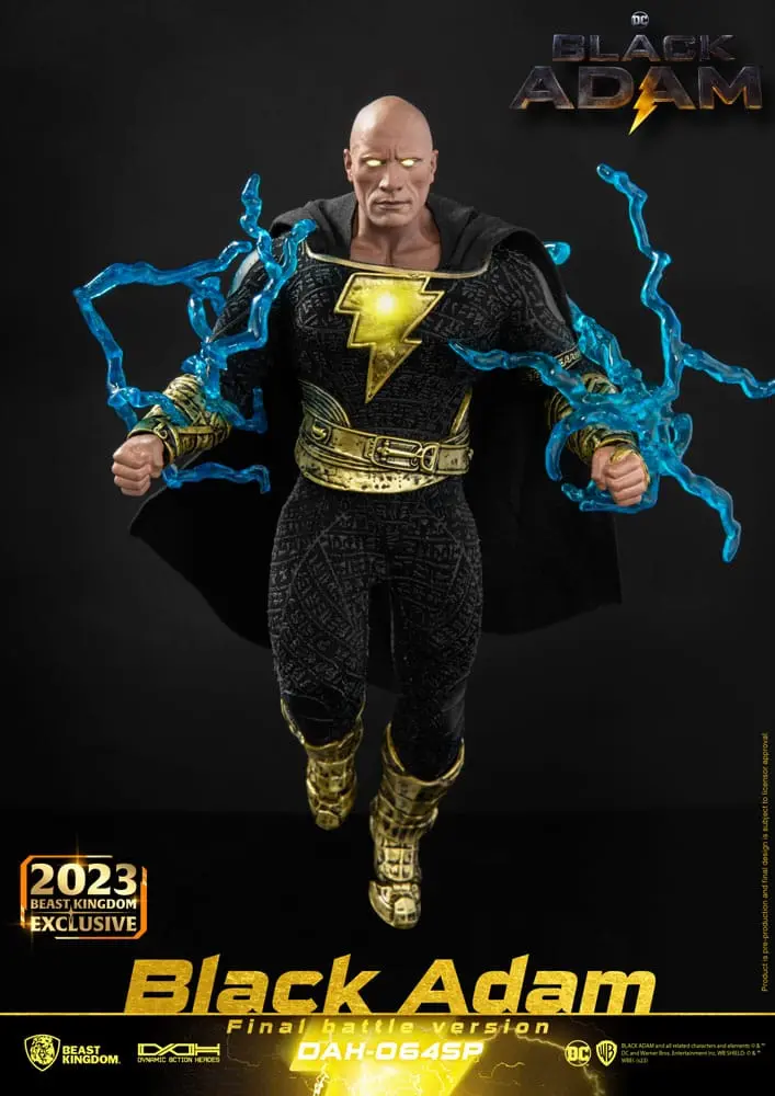 DC Comics Dynamic 8ction Heroes Action Figure 1/9 Black Adam Final Battle Version 18 cm product photo
