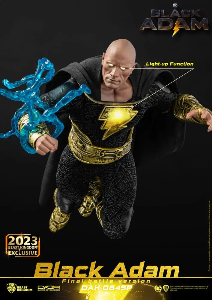 DC Comics Dynamic 8ction Heroes Action Figure 1/9 Black Adam Final Battle Version 18 cm product photo