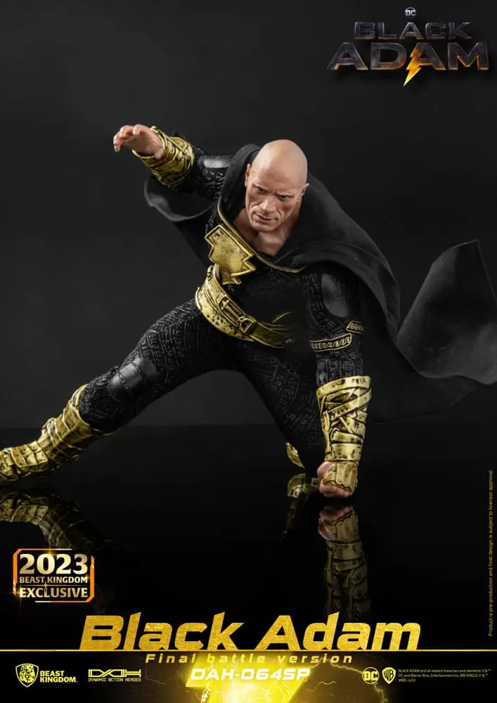 DC Comics Dynamic 8ction Heroes Action Figure 1/9 Black Adam Final Battle Version 18 cm product photo