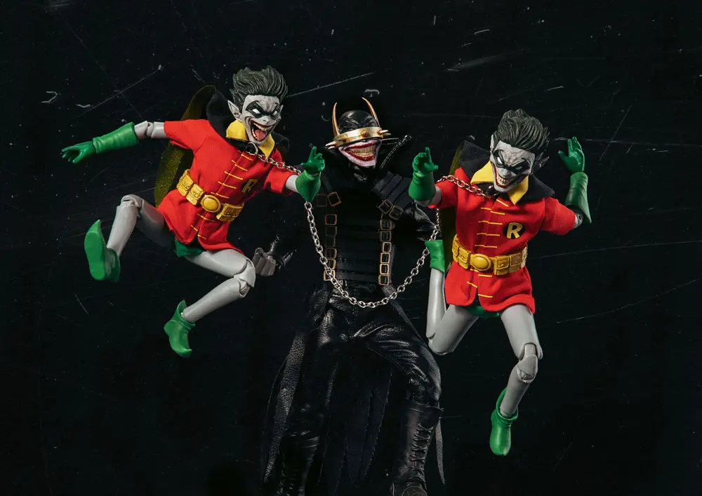 DC Comics Dynamic 8ction Heroes Action Figure 1/9 The Batman Who Laughs and his Rabid Robins DX 20 cm product photo