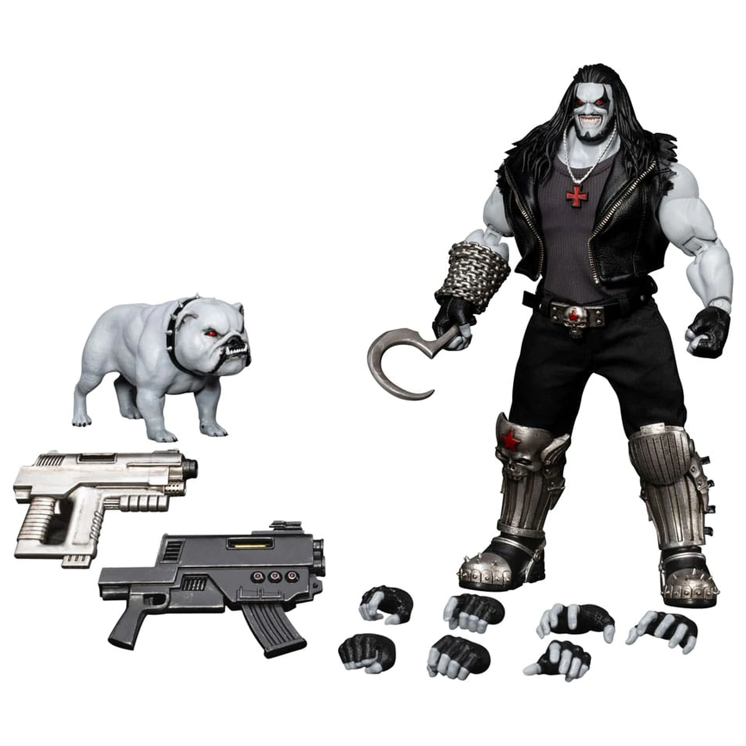 DC Comics Dynamic 8ction Heroes Action Figure 1/9 Lobo Deluxe Version 23 cm product photo