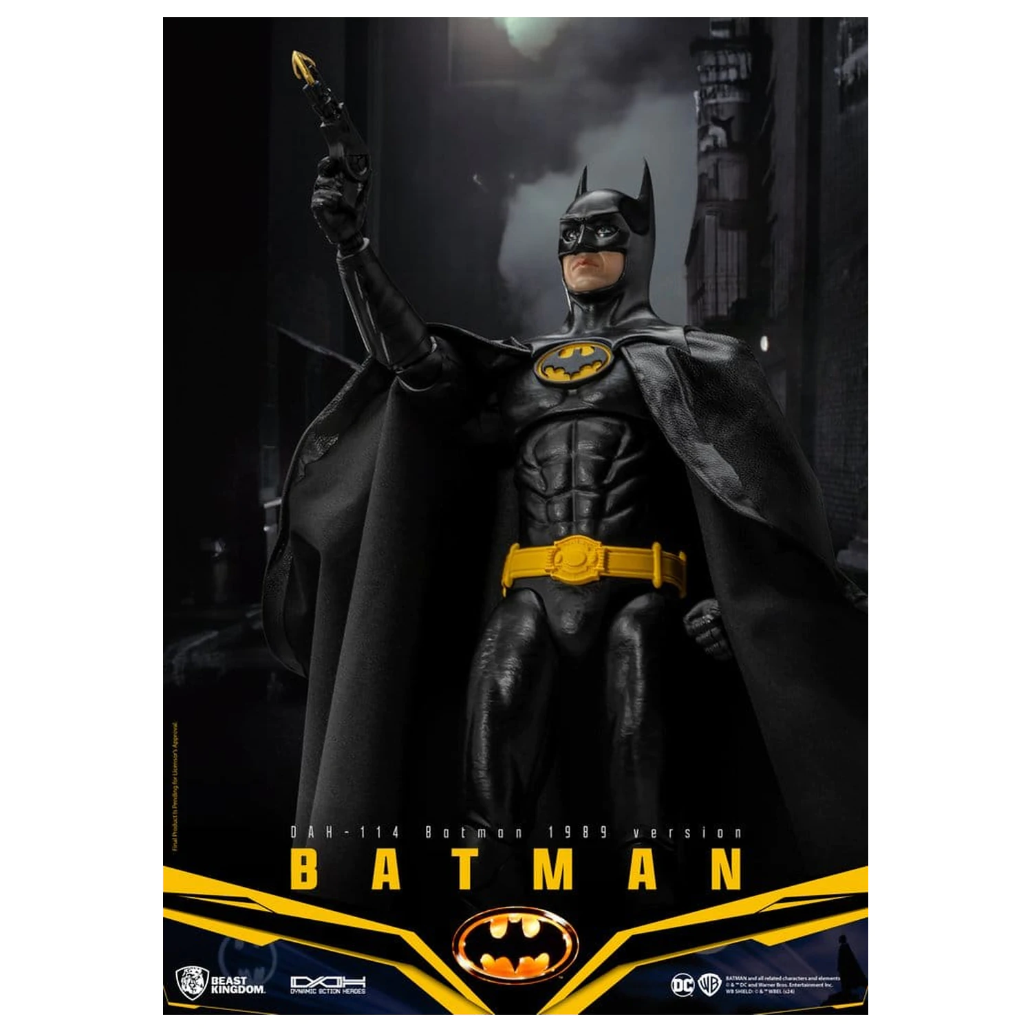 DC Comics Dynamic 8ction Heroes Action Figure Batman 1989 Standard Version 21 cm product photo