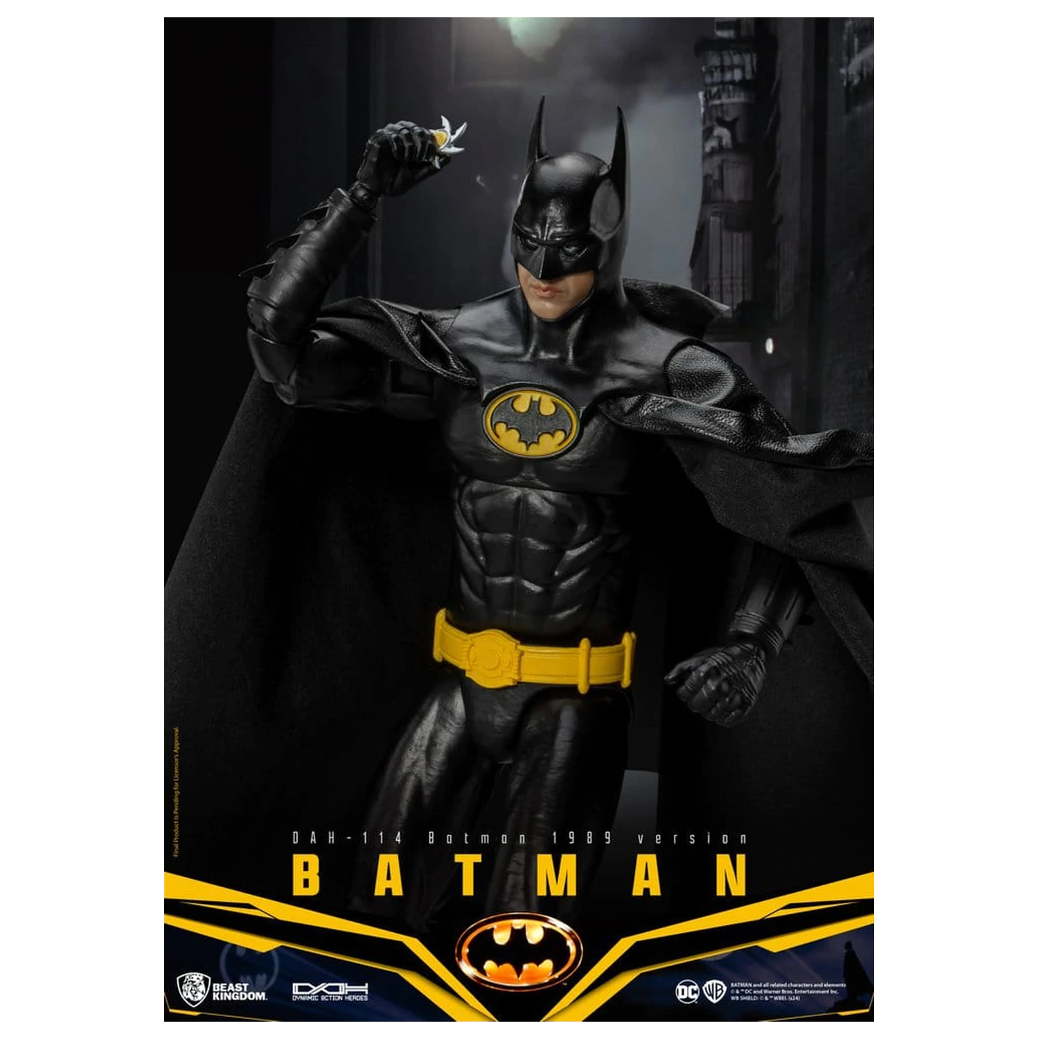 DC Comics Dynamic 8ction Heroes Action Figure Batman 1989 Standard Version 21 cm product photo