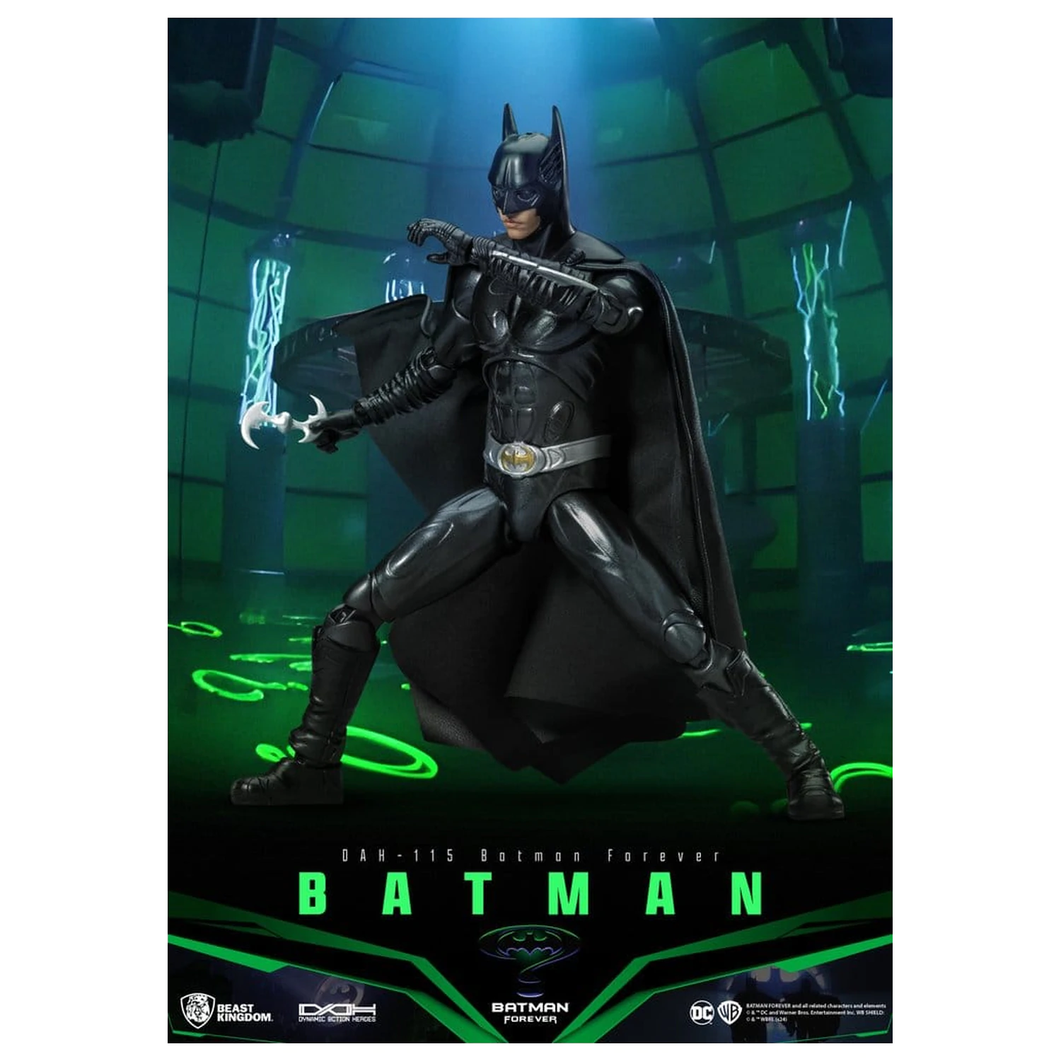 DC Comics Dynamic 8ction Heroes Action Figure Batman (Batman Forever) 21 cm product photo