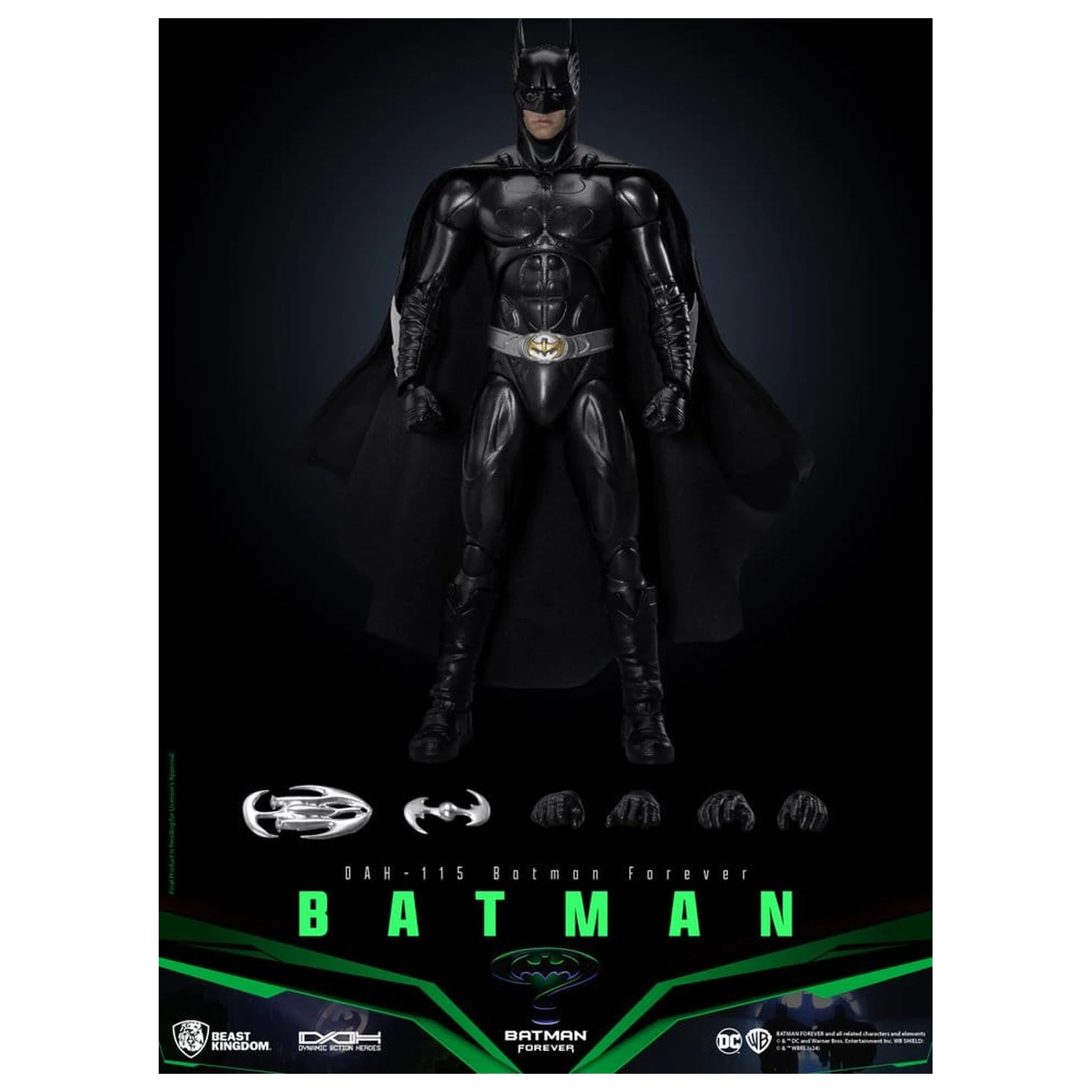 DC Comics Dynamic 8ction Heroes Action Figure Batman (Batman Forever) 21 cm product photo