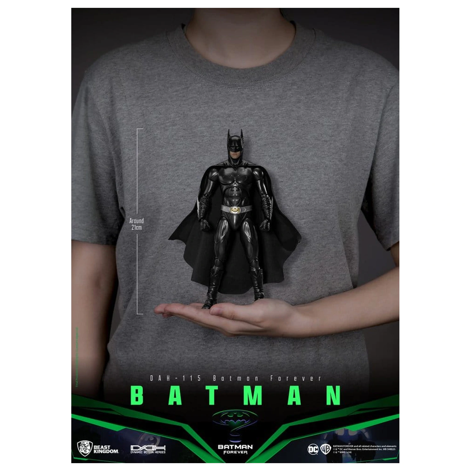DC Comics Dynamic 8ction Heroes Action Figure Batman (Batman Forever) 21 cm product photo