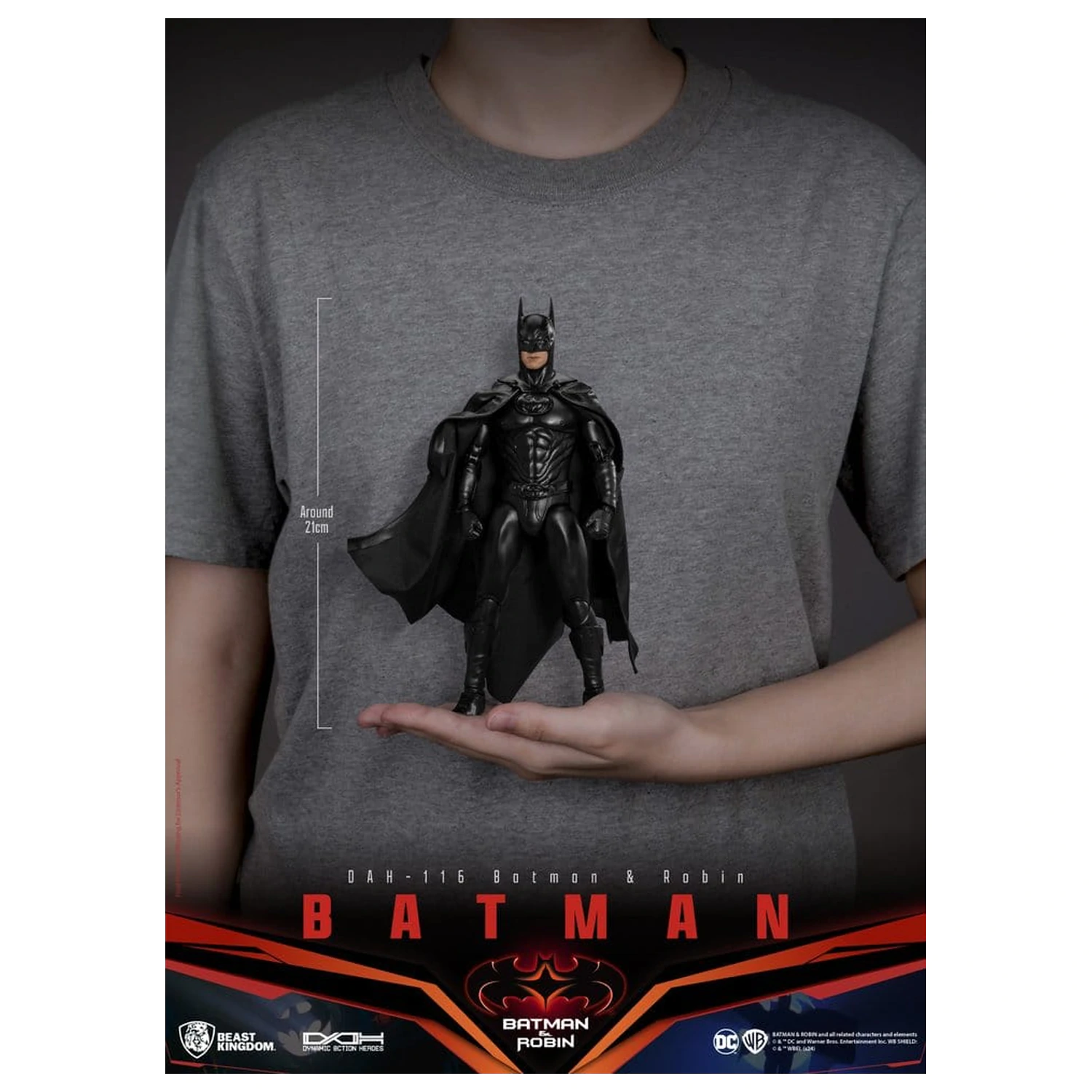DC Comics Dynamic 8ction Heroes Action Figure Batman (Batman & Robin) 21 cm product photo
