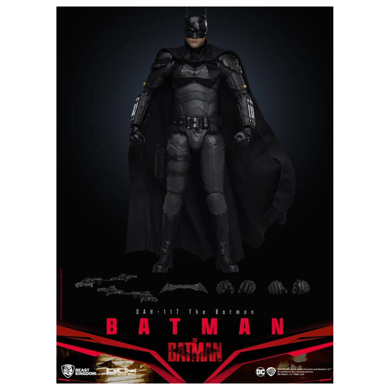 DC Comics Dynamic 8ction Heroes Action Figure Batman (The Batman) 21 cm product photo