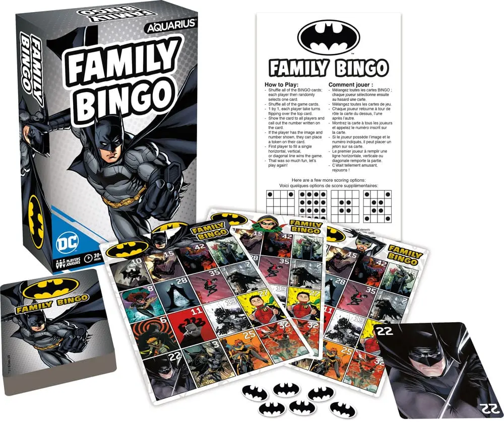 DC Comics Board Game Family Bingo Batman *English Version* termékfotó