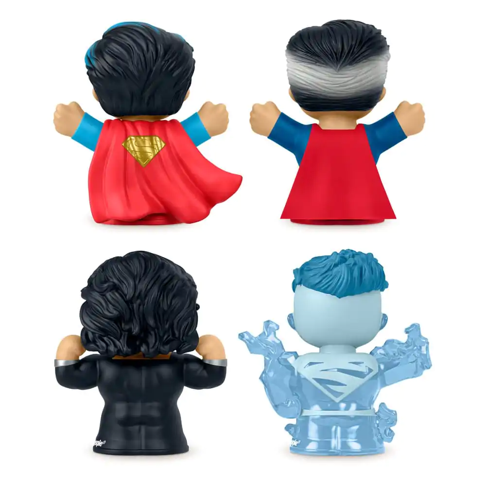 DC Comics Fisher-Price Little People Collector Mini Figures 4-Pack Superman: Through the Ages 7 cm product photo