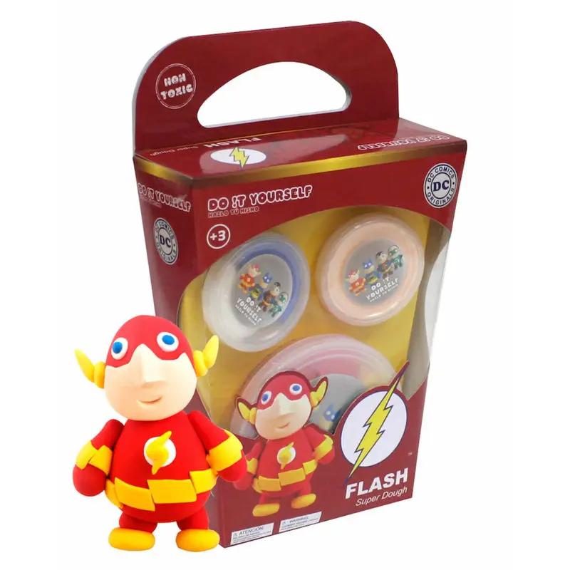 DC Comics Flash Super Doug DIY clay product photo