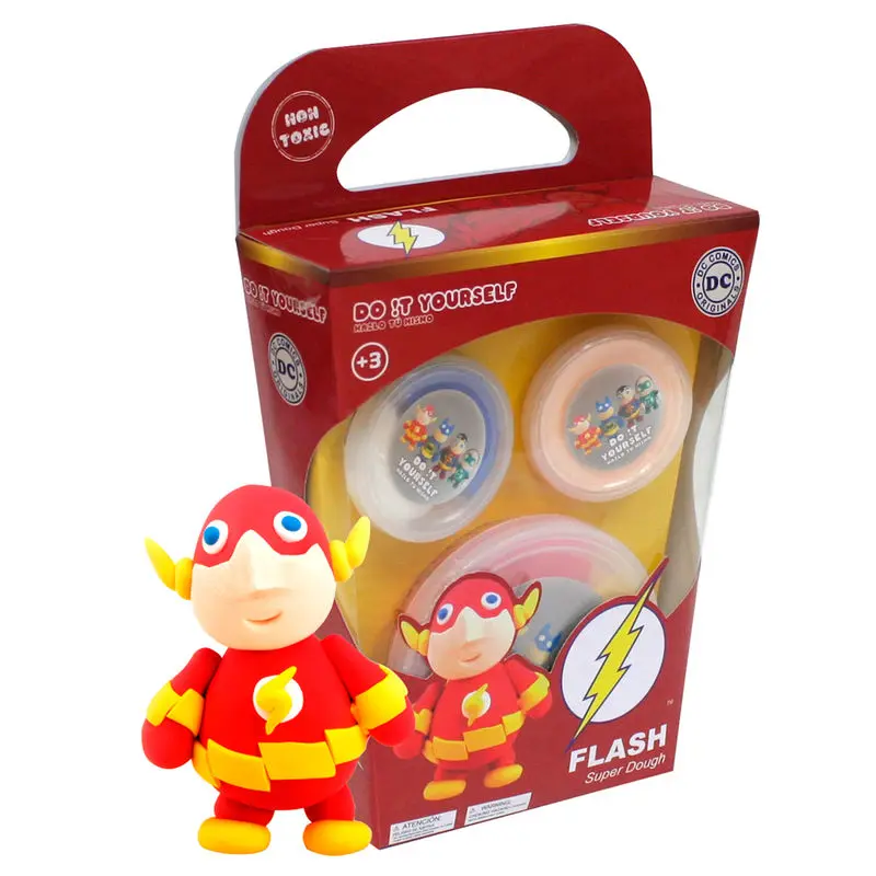 DC Comics Flash Super Doug DIY clay product photo