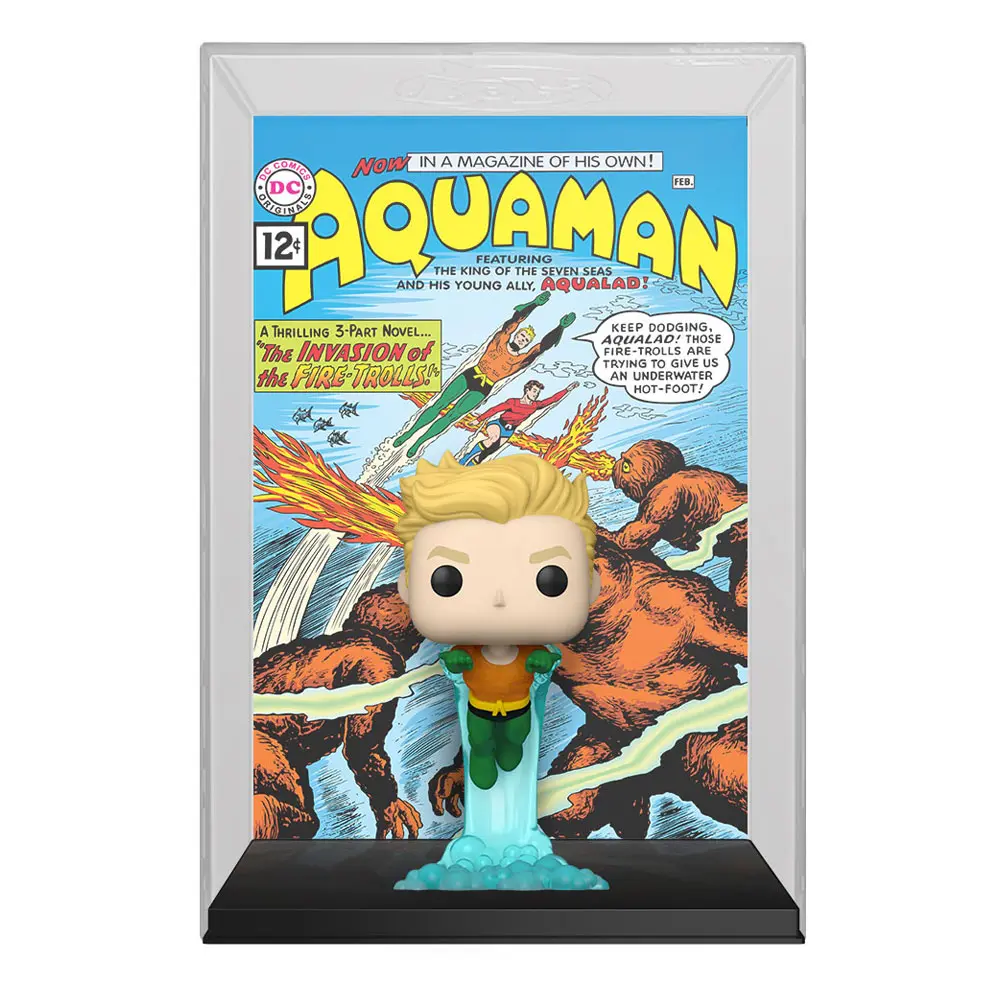 DC Comics POP! Comic Cover Vinyl Figure Aquaman 9 cm product photo