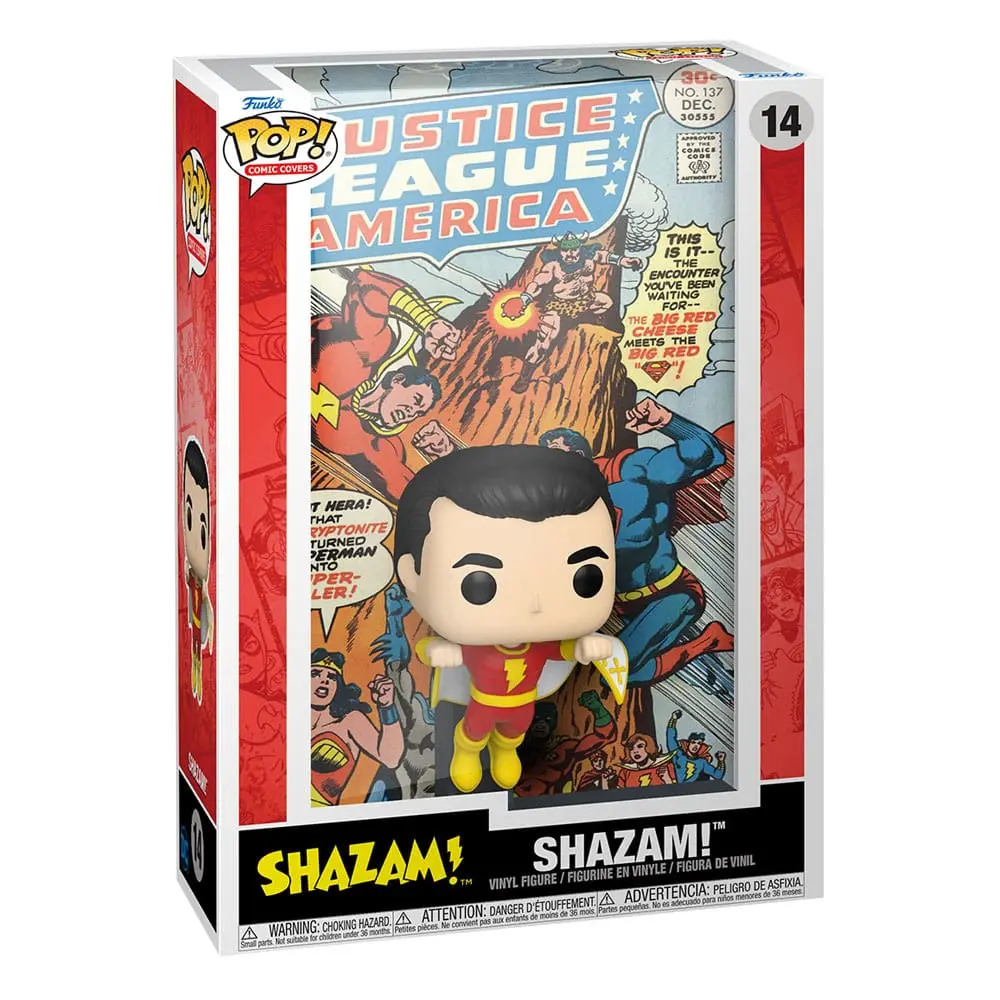 DC Comics POP! Comic Cover Vinyl Figure Shazam product photo