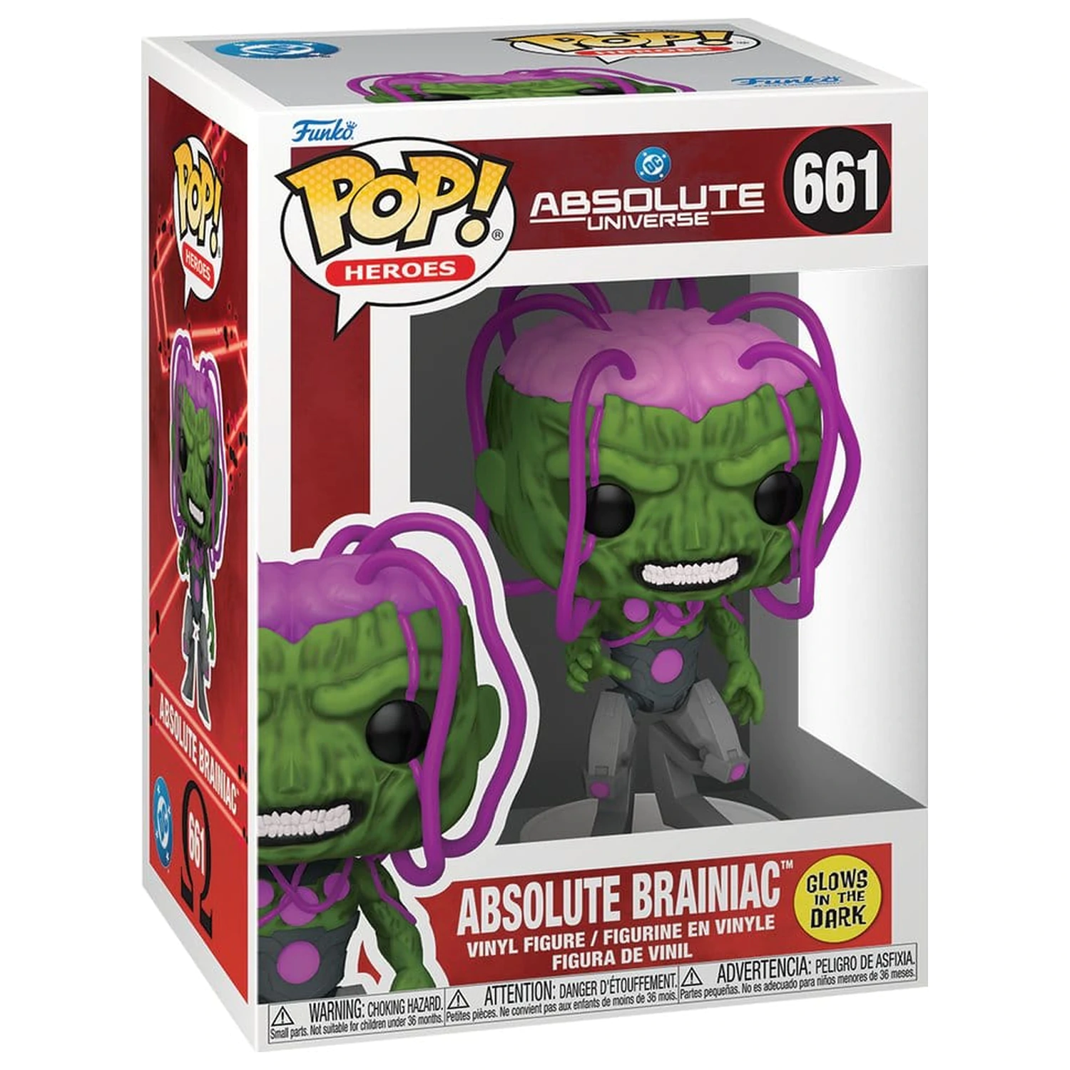 DC Comics Funko POP! Comics Vinyl Figure Brainiac 9 cm product photo