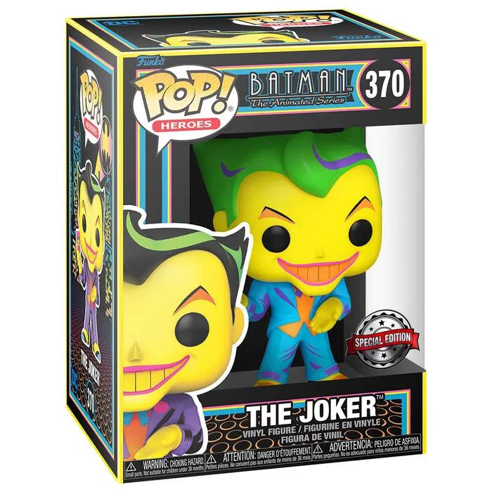 DC Comics Funko POP! figure & tee box Joker Exkluzív product photo