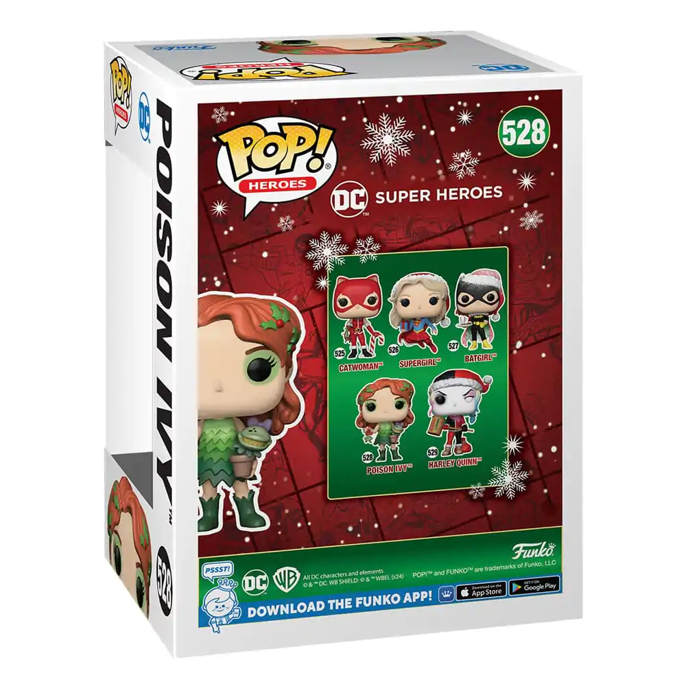 DC Comics Funko POP! Heroes Vinyl figure Holiday '24- Poison Ivy 9 cm product photo