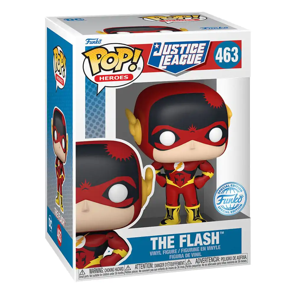 DC Comics POP! Heroes Vinyl JL Comic - The Flash 9 cm product photo