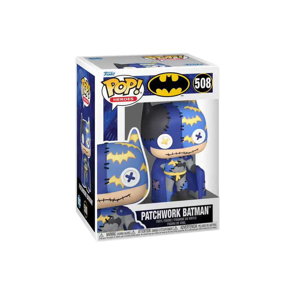 DC Comics Funko POP! Movies Vinyl Figure Patchwork - Batman 9 cm termékfotó